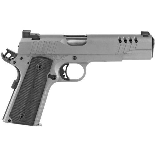 Auto Ordnance 1911TCAC6N Stainless Steel 1911 Pistol with Night Sights and 7-Round Magazine