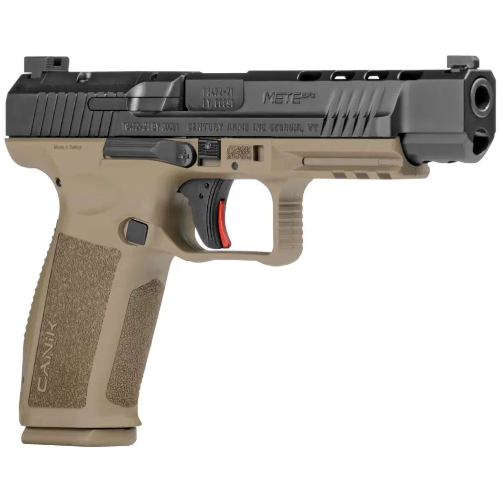 Canik Century SFx 9mm Pistol with Flat Dark Earth Finish, 2 Magazines & Holster