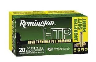 Remington Ammunition .44 Magnum 240 Grain JSP Soft Point - 20 Rounds per Box