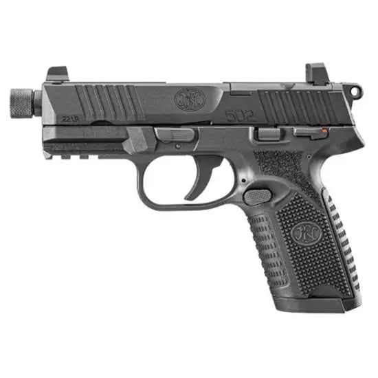 FN 502 Tactical .22LR Pistol with Optics Ready Black Finish and 2 Magazines
