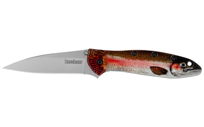 Kershaw Leek 1660TROUT Rainbow Trout Folding Knife with Assisted Opening