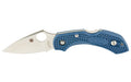 Spyderco Dragonfly 2 Folding Knife with CPM SPY27 Steel and Blue FRN Handle