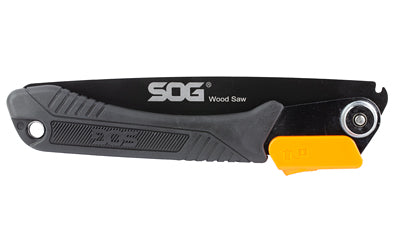 SOG Knives & Tools Folding Saw SOG-F10N-CP with High Carbon Steel Blade and Black Handle