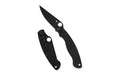 Spyderco Military 2 Salt CPM MagnaCut Folding Knife - Black, 4-inch Blade
