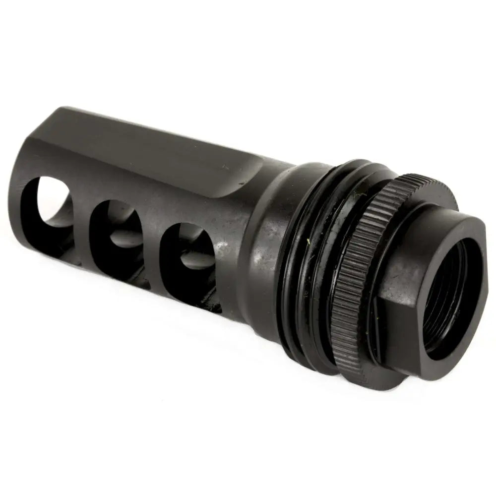 SilencerCo ASR Muzzle Brake for .458 Win Mag - 5/8x24 Thread Pattern, Black Steel