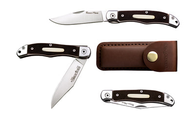 Cold Steel Ranch Hand 3.0-inch Folding Knife with High Carbon Steel Blade and Faux Sawed Bone Handle