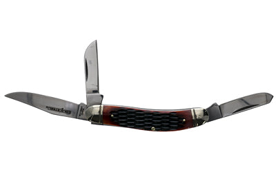 Cold Steel Gentleman's Stockman Folding Knife - Model CS-FL-GSTKM-J, 2.5 inch Blade, 8Cr13MoV Steel