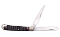 Cold Steel Trapper Folding Knife with Bone Handle and Dual Blades – Model CS-FL-TRPR-J