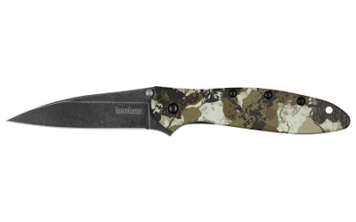 Kershaw Leek 1660KC Folding Knife with Kings Camo Handle and 14C28N Blade