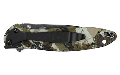 Kershaw Leek 1660KC Folding Knife with Kings Camo Handle and 14C28N Blade