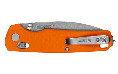 Kershaw Bel Air XL EMT Folding Knife with MagnaCut Blade and Orange Handle