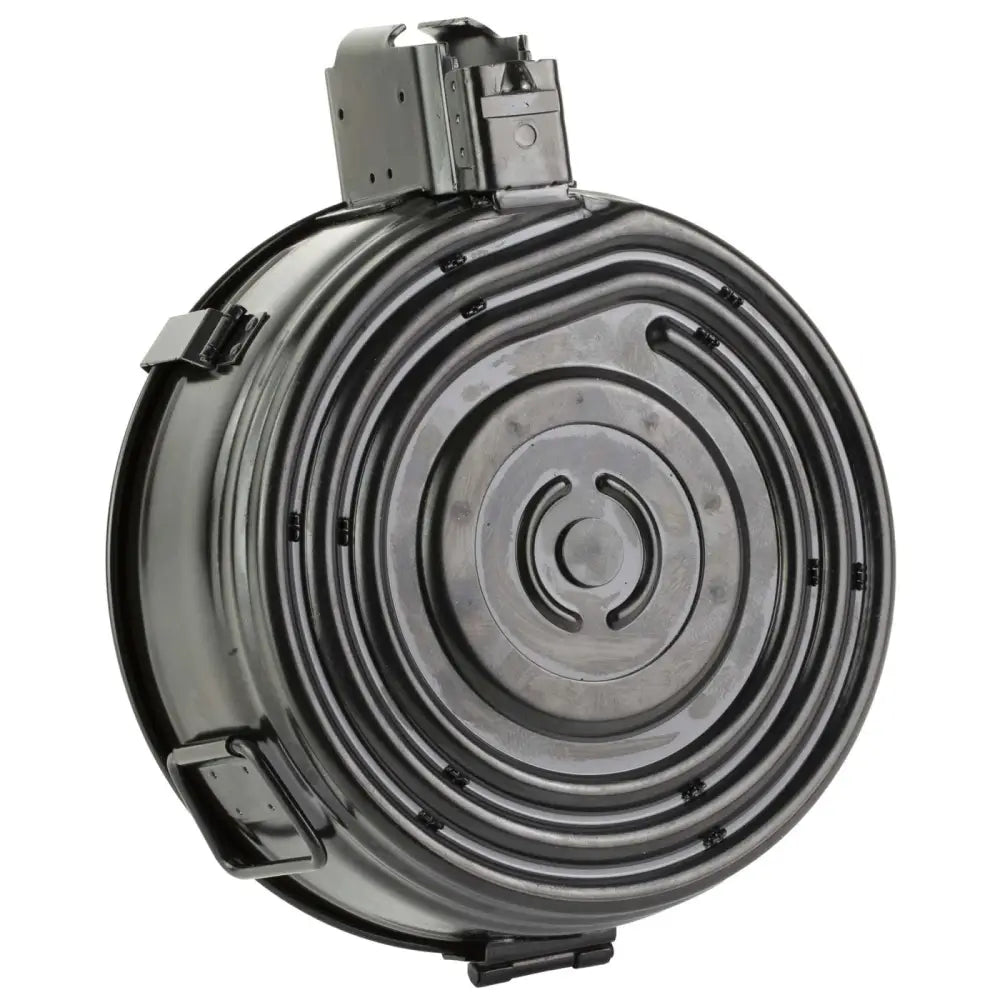 KCI USA AK47 7.62x39 75-Round Drum Magazine - Black Matte Steel