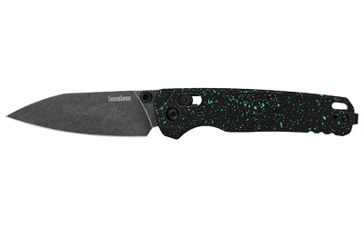 Kershaw Bel Air 3.1-Inch Island Green Splatter Handle Folding Knife (Part #6105IG)