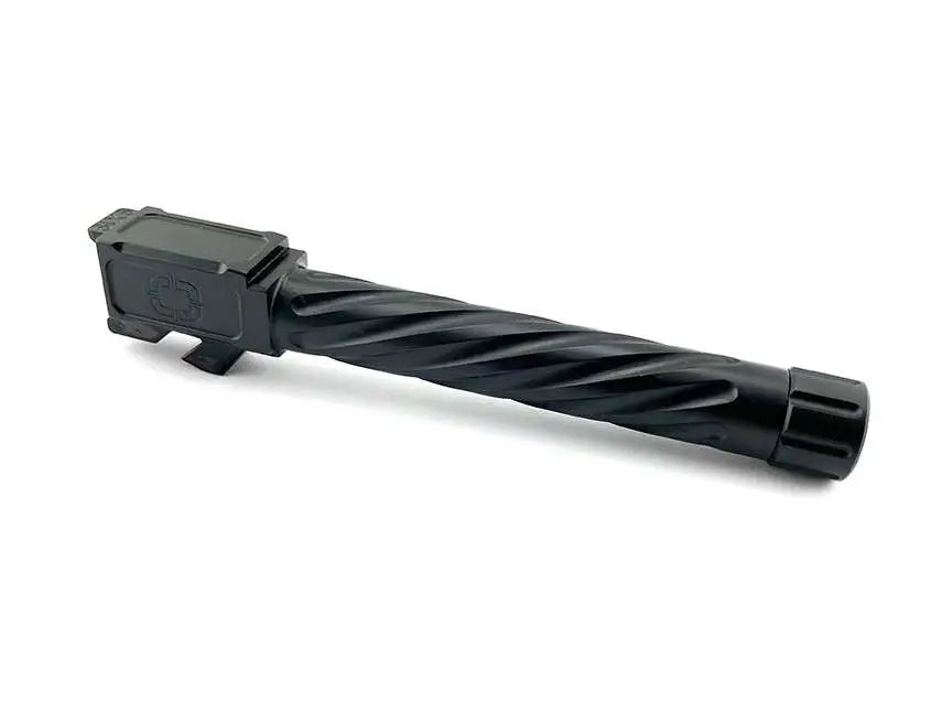 Shadow Systems Match Thread Barrel in Black for MR-L and DR Pistols, Part Number SG9CL0003TSPLNIT