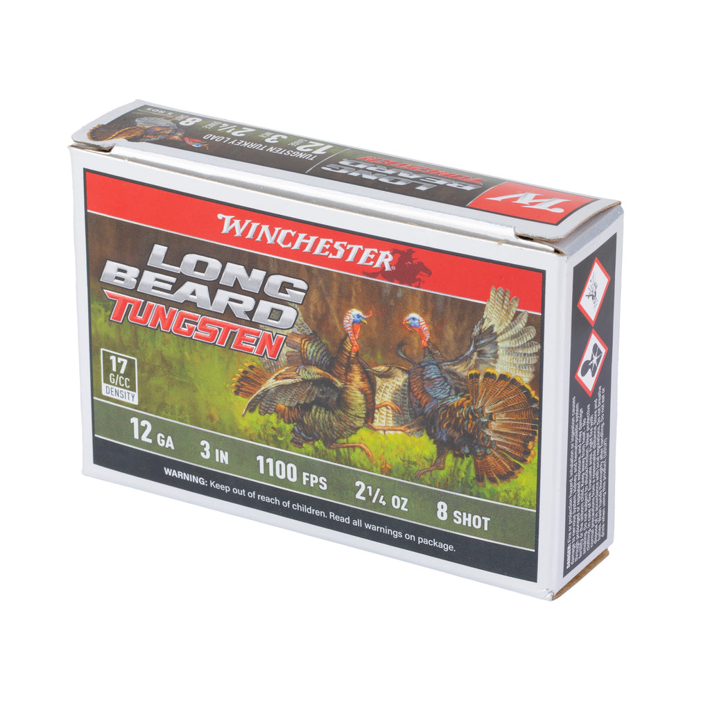 Winchester Ammunition Long Beard TSS 12 Gauge #8 - 5 Rounds per Box, 50 per Case