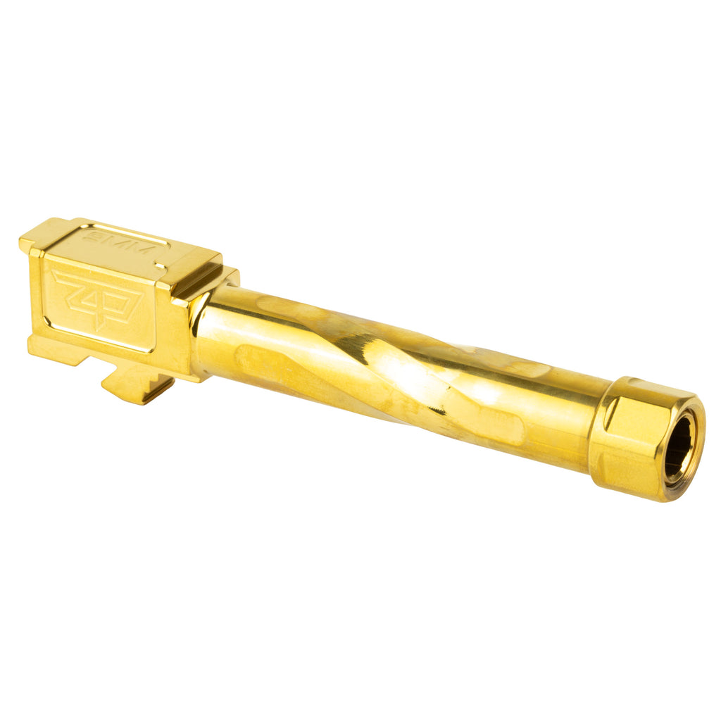Zaffiri Precision Gold Threaded Barrel for Glock G19 - 4.5 Inch 9mm Upgrade