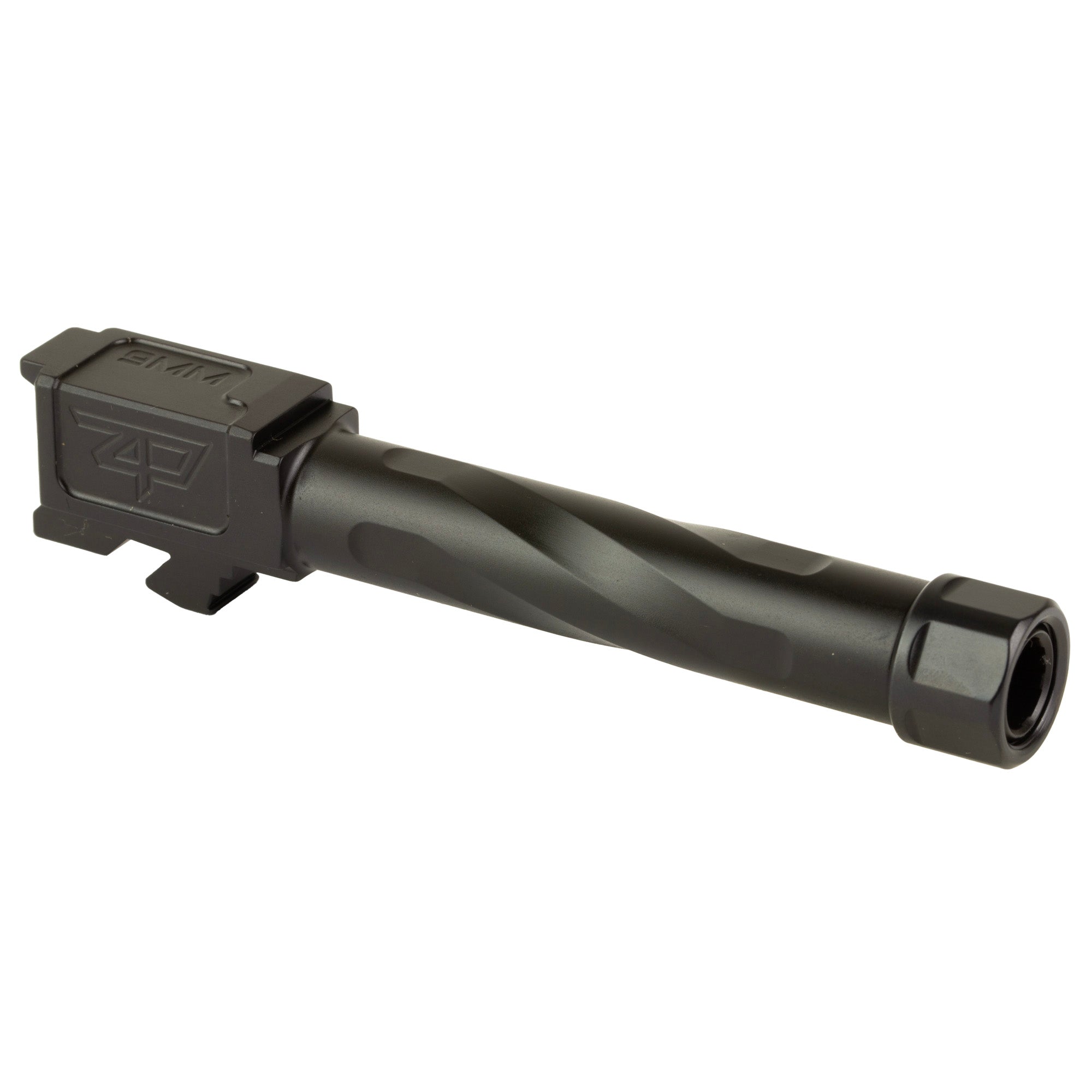 Zaffiri Precision Match Grade Threaded Barrel for Glock G19, 4.5 Inch, 9mm - Black