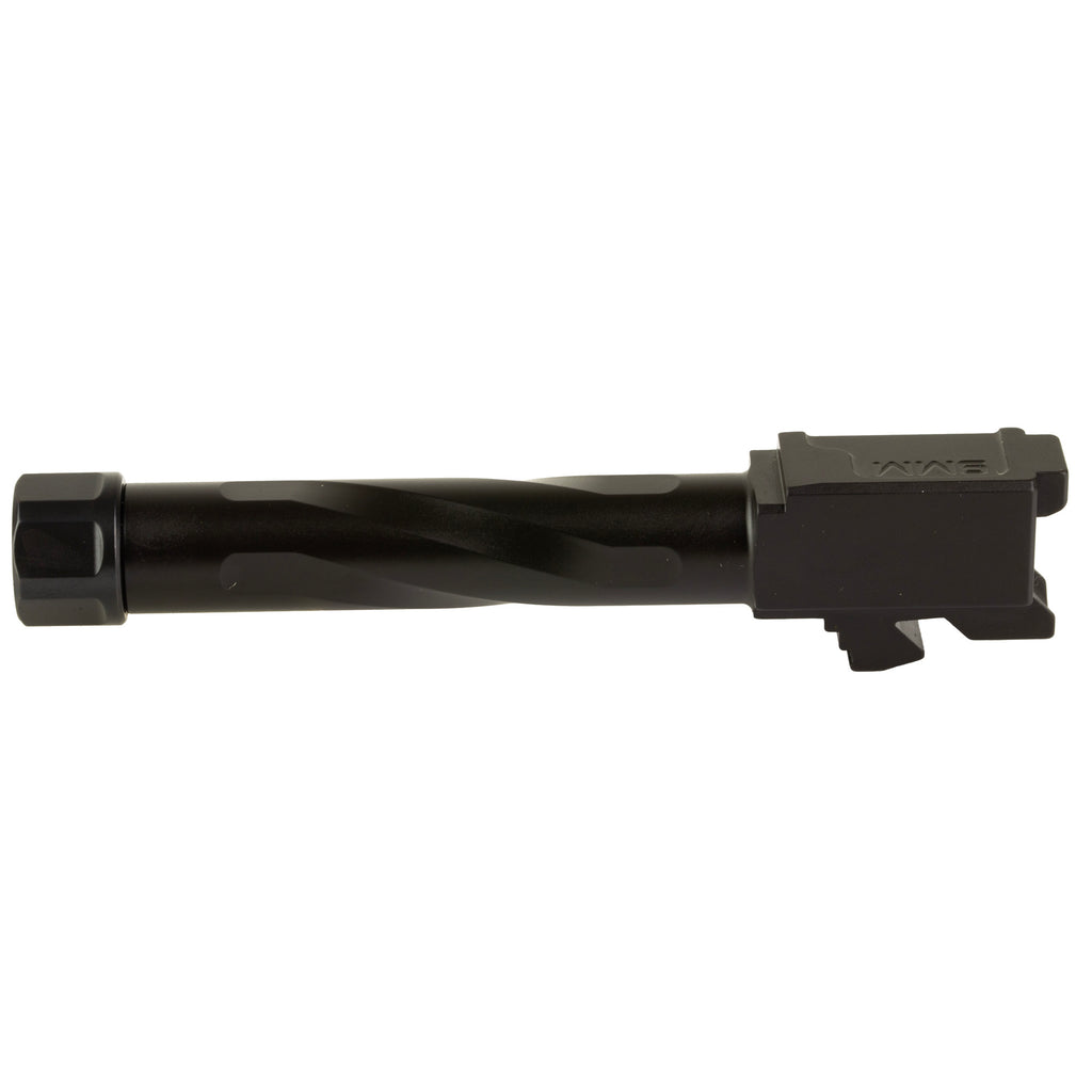 Zaffiri Precision Match Grade Threaded Barrel for Glock G19, 4.5 Inch, 9mm - Black