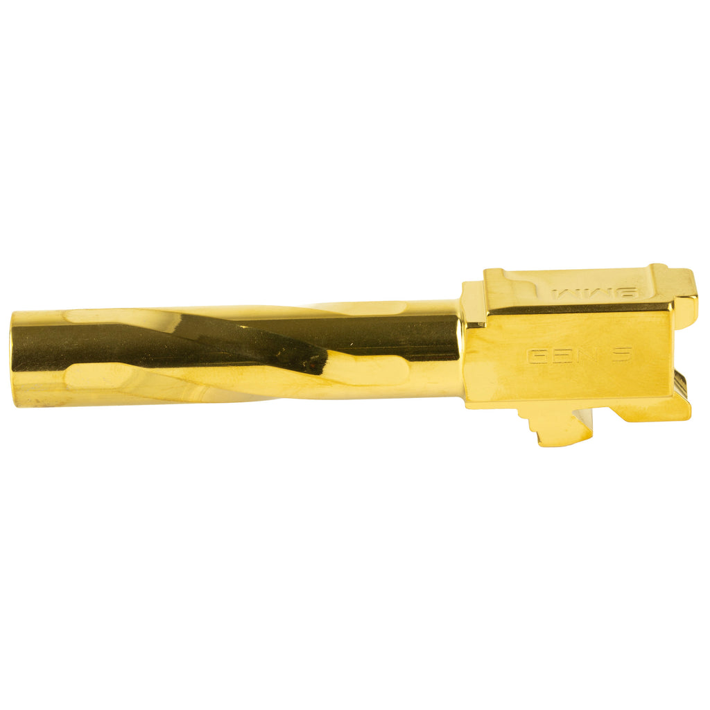 Zaffiri Precision Gold Match Grade Barrel for Glock G19 - 3.95 Inch, 9mm