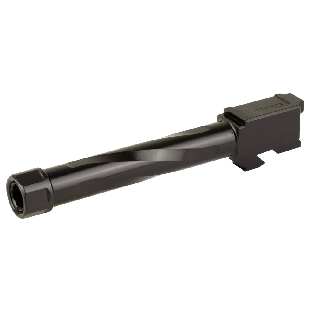 Zaffiri Precision Threaded Barrel for Glock G17 Gen 1-4 - 4.97 Inch 9mm, Black (Part Number: BA-G17G14-TH-BN)