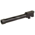 Zaffiri Precision Threaded Barrel for Glock G17 Gen 1-4, 4.97 inch 9mm, Black - Part Number BA-G17G5-TH-BN