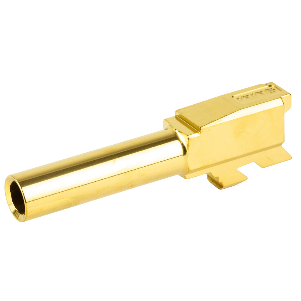 Zaffiri Precision Gold Match Grade Barrel for Glock 43 / 43X - 3.3 Inch 9mm