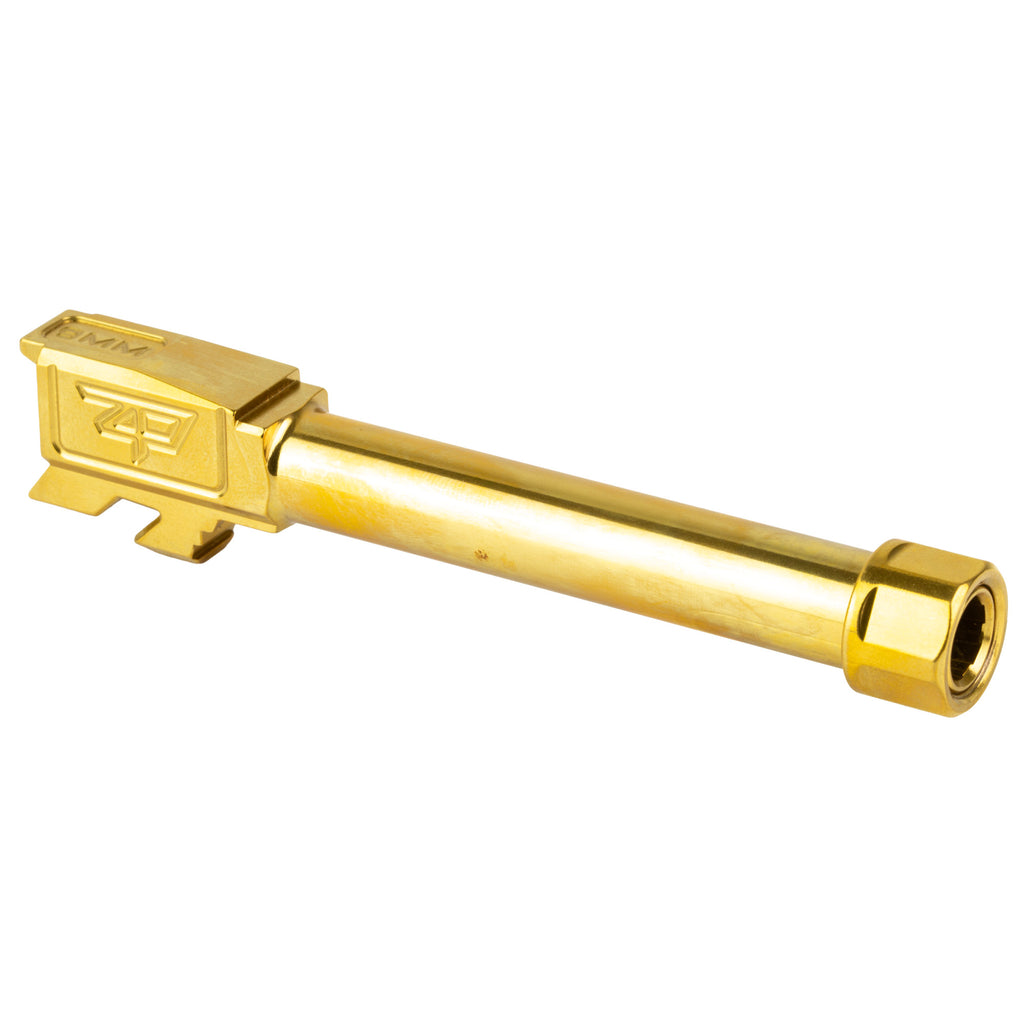 Zaffiri Precision Gold Threaded Barrel for Glock 48 - 4.7 Inch 9mm