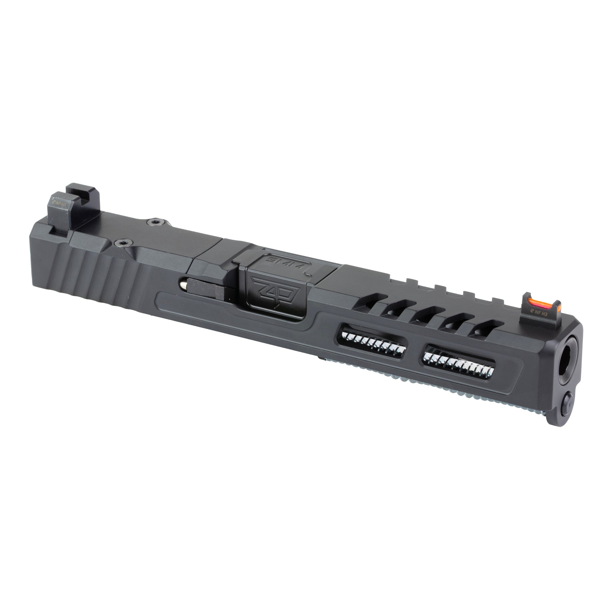 Zaffiri Precision ZPS.2 G17 G3 Black Single Billet 17-4 Stainless Steel Slide
