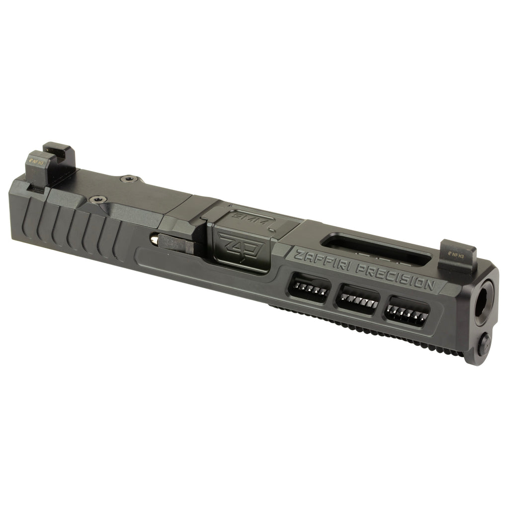 Zaffiri Precision ZPS.3 Single Billet 17-4 Stainless Steel Slide for Glock 19 Gen 3 - Black