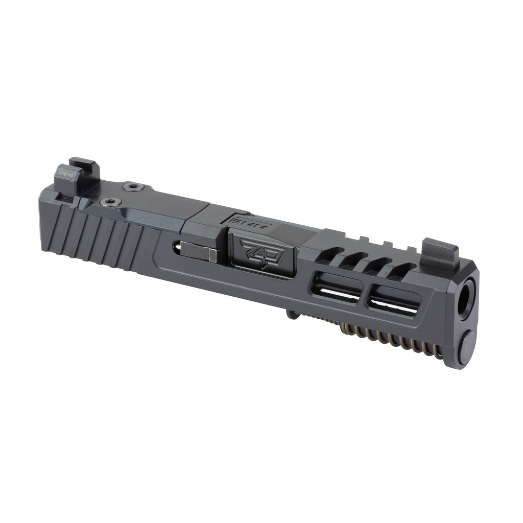 Zaffiri Precision ZPS.2 Black Single Billet 17-4 Stainless Steel Slide for Glock G43X