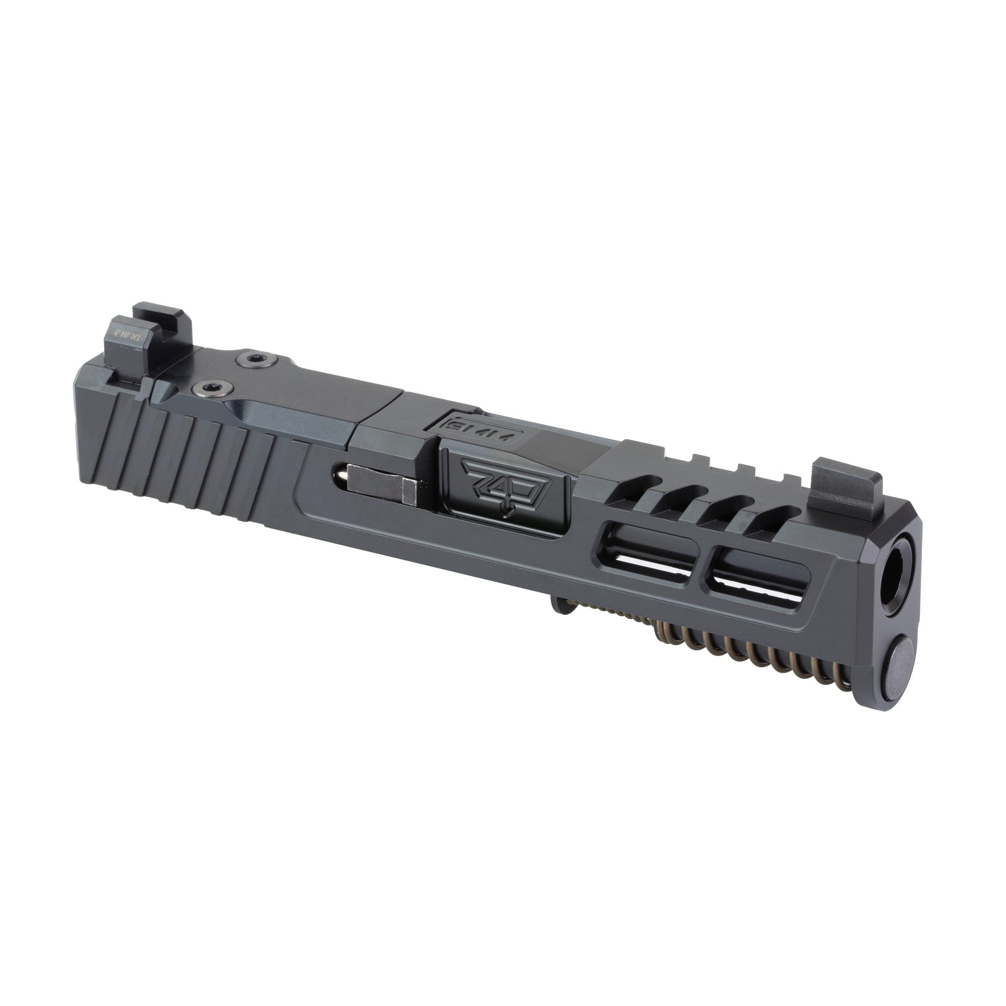 Zaffiri Precision ZPS.2 Black Single Billet 17-4 Stainless Steel Slide for Glock G43X