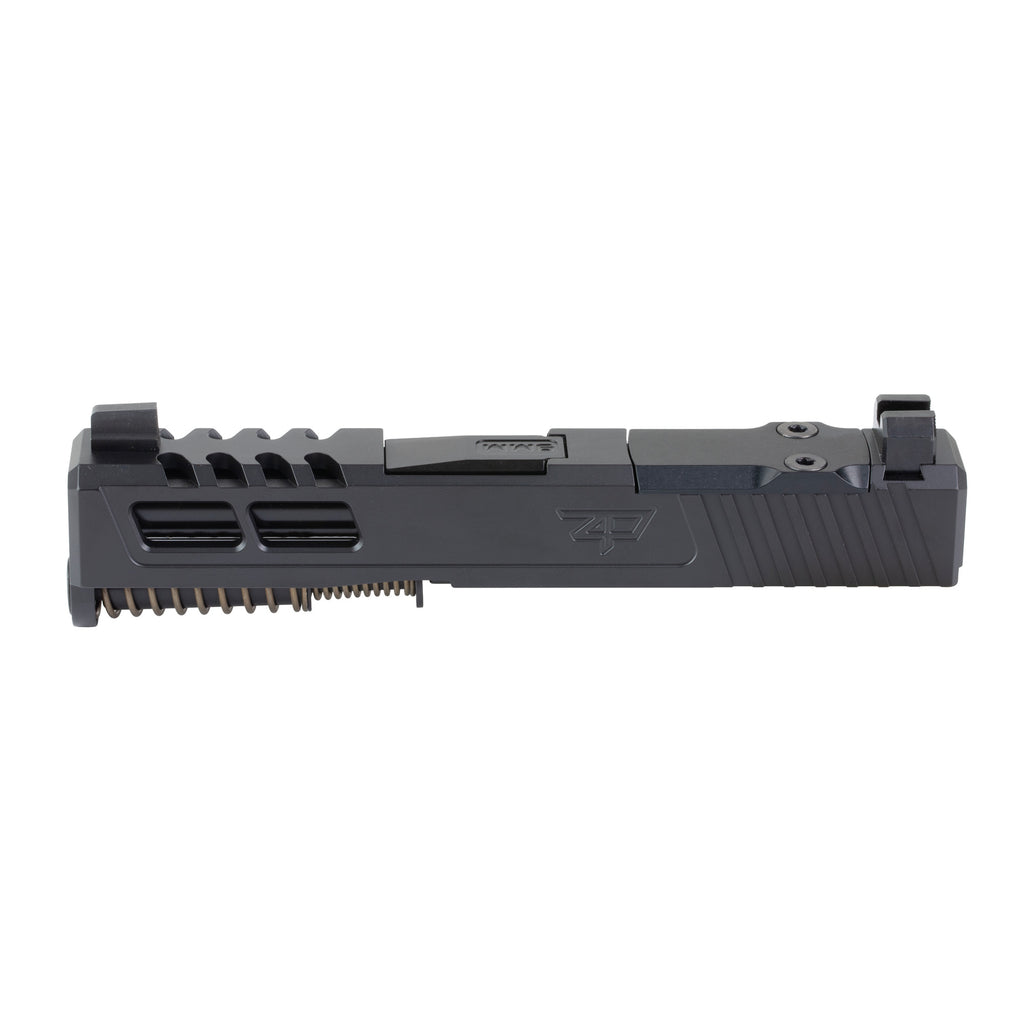 Zaffiri Precision ZPS.2 Black Single Billet 17-4 Stainless Steel Slide for Glock G43X