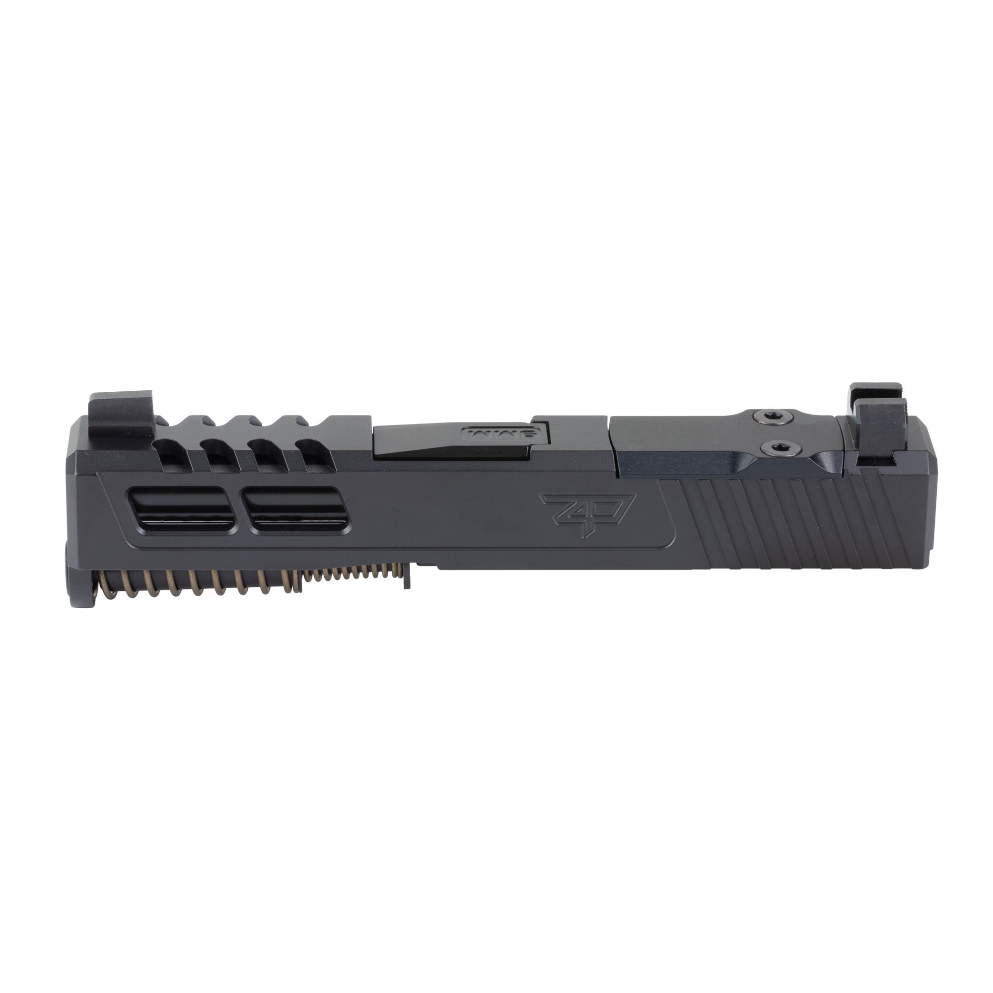 Zaffiri Precision ZPS.2 Black Single Billet 17-4 Stainless Steel Slide for Glock G43X