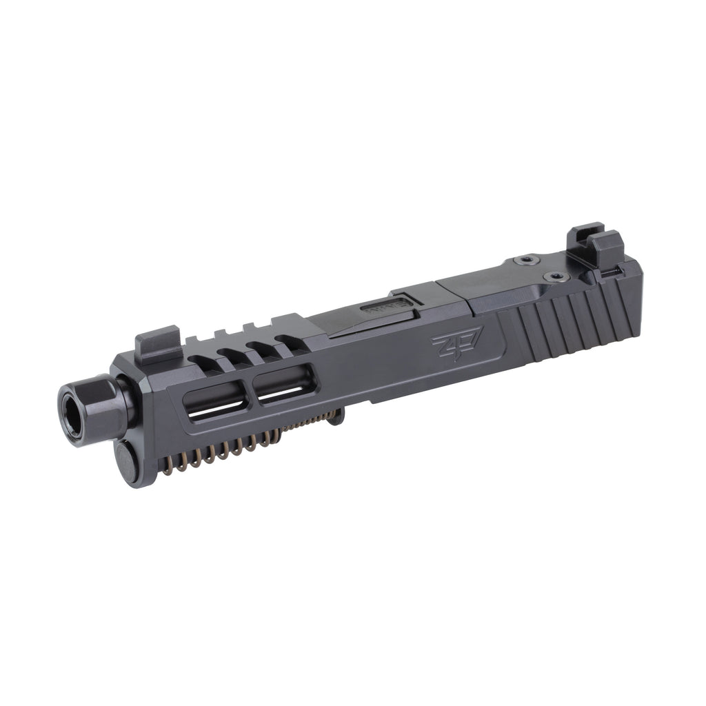 Zaffiri Precision ZPS.2 Black Single Billet 17-4 Stainless Steel Slide for Glock G43X