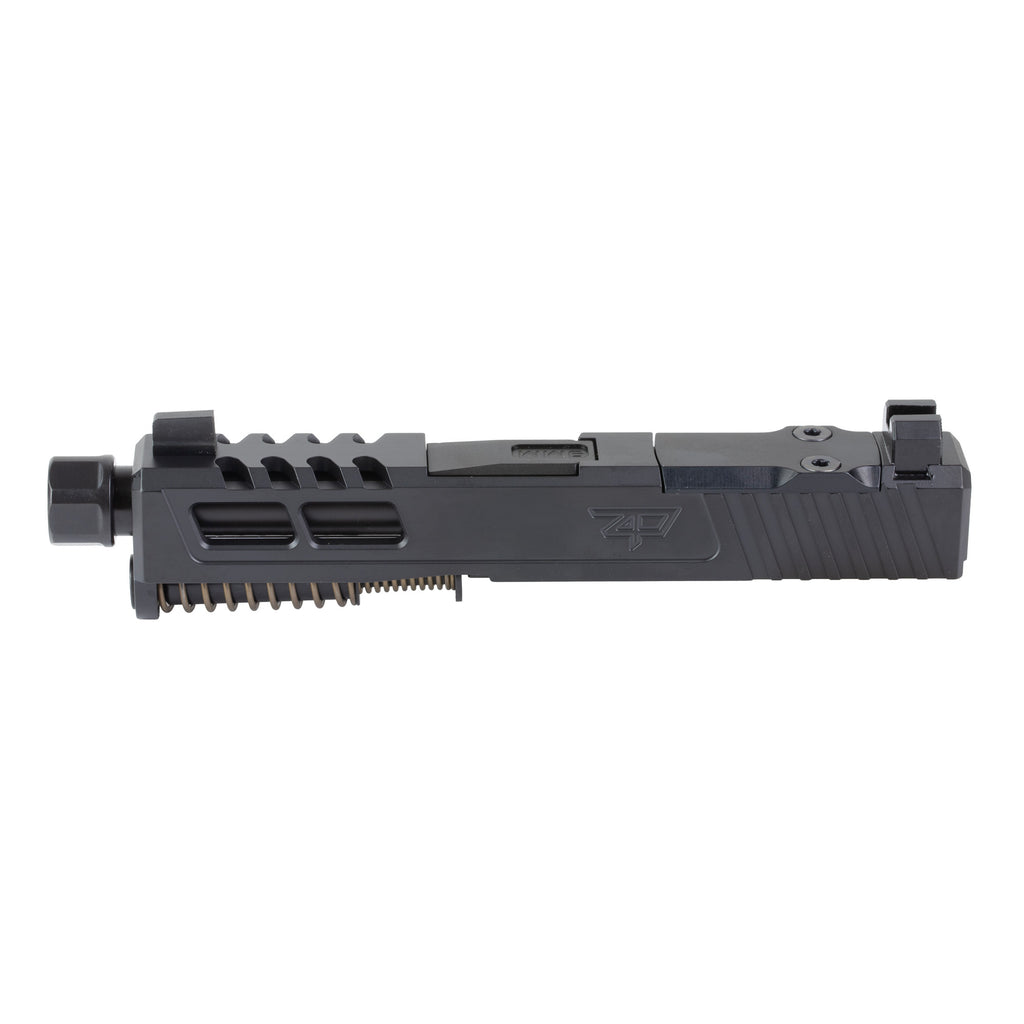 Zaffiri Precision ZPS.2 Black Single Billet 17-4 Stainless Steel Slide for Glock G43X