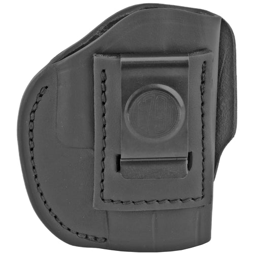 1791 Gunleather 4 Way Inside Waistband and Outside Waistband Holster in Black, Model 4WH-2-SBL-R