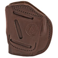 1791 Gunleather 4 Way Inside Waistband and Outside Waistband Holster – Right Hand, Brown Leather Model 4WH-2-SBR-R