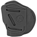 1791 Gunleather 4 Way Inside Waistband and Outside Waistband Holster for Right Hand, Black Leather Model 4WH-3-SBL-R