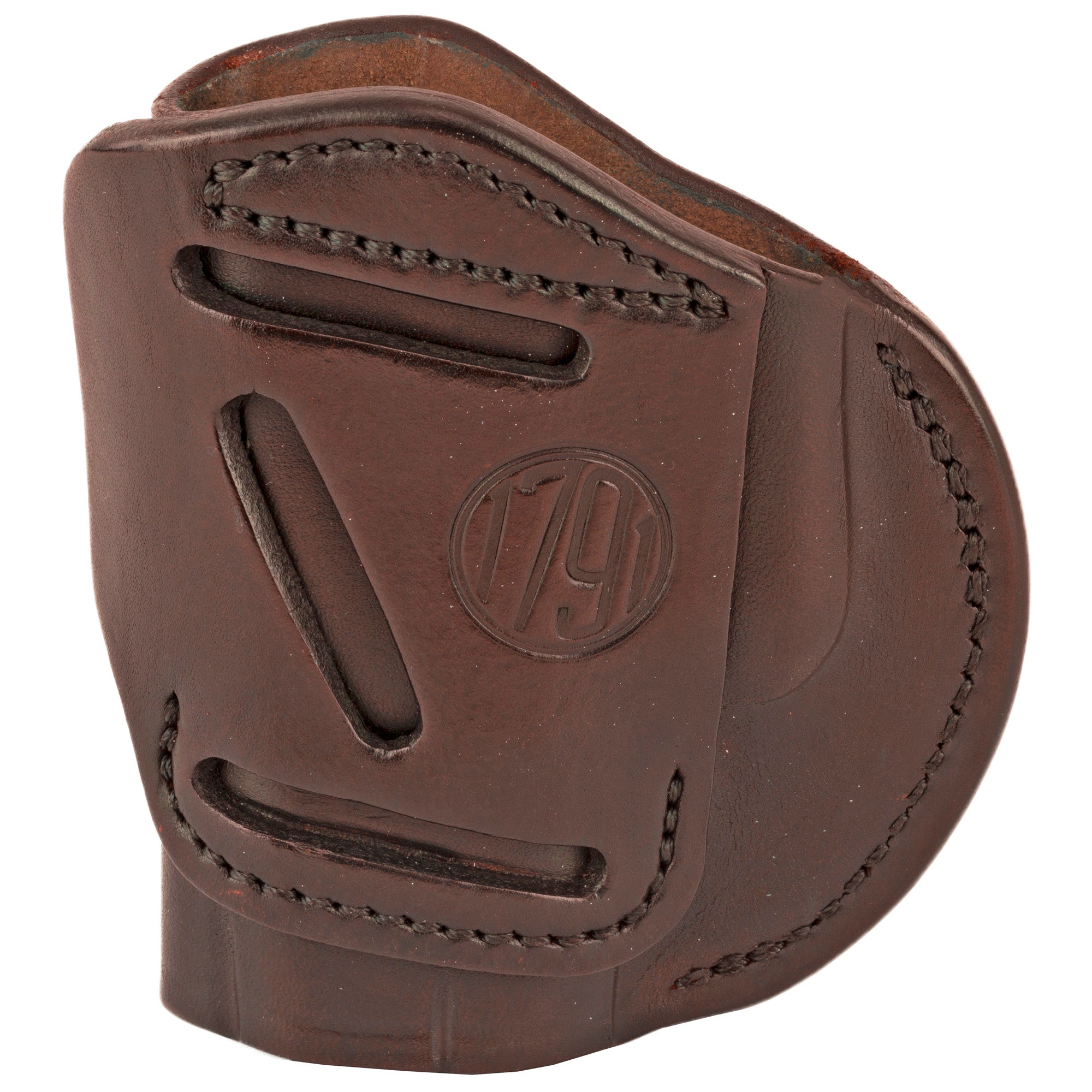 1791 Gunleather 4 Way Inside Waistband and Outside Waistband Holster in Brown for Right Hand
