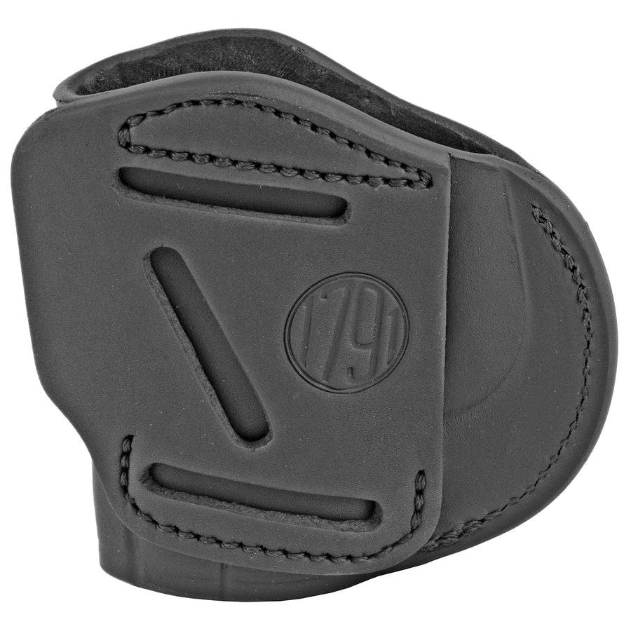 1791 Gunleather 4 Way Inside Waistband/Outside Waistband Holster for Right Hand in Black