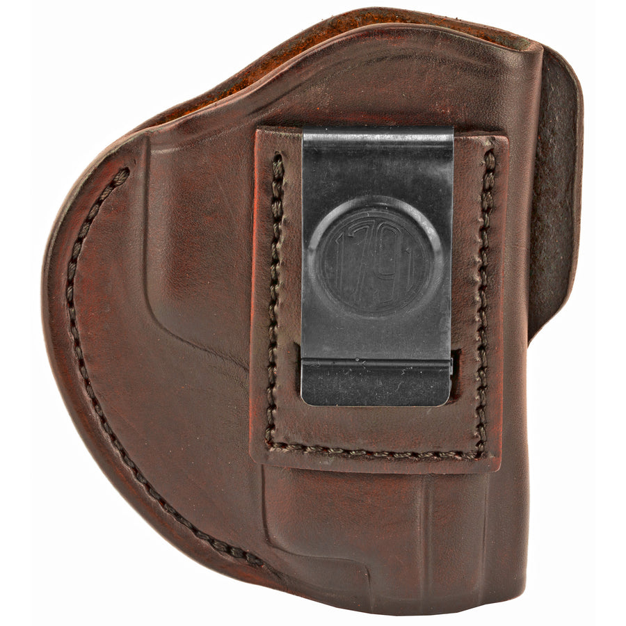 1791 Gunleather 4 Way Inside Waistband and Outside Waistband Holster in Brown – Right Hand