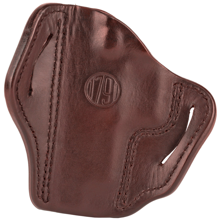 1791 Gunleather BH2.3 Outside Waistband Holster - Right Hand Leather Holster in Chocolate or Coyote