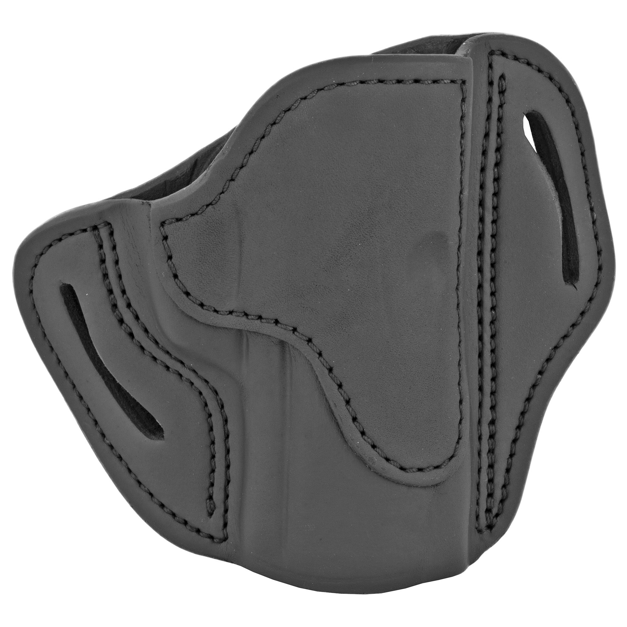 1791 Gunleather BH2.4S-SBL-R Outside Waistband Holster in Black for Right Hand