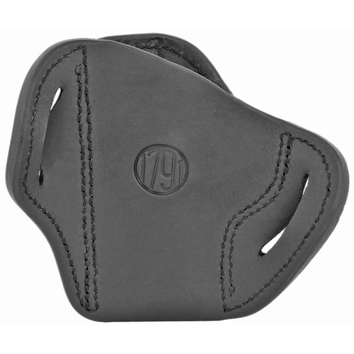 1791 Gunleather BH2.4S-SBL-R Outside Waistband Holster in Black for Right Hand