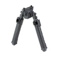Allen Company Helix Low-Profile Polymer Bipod with M-Lock - Black and Gray