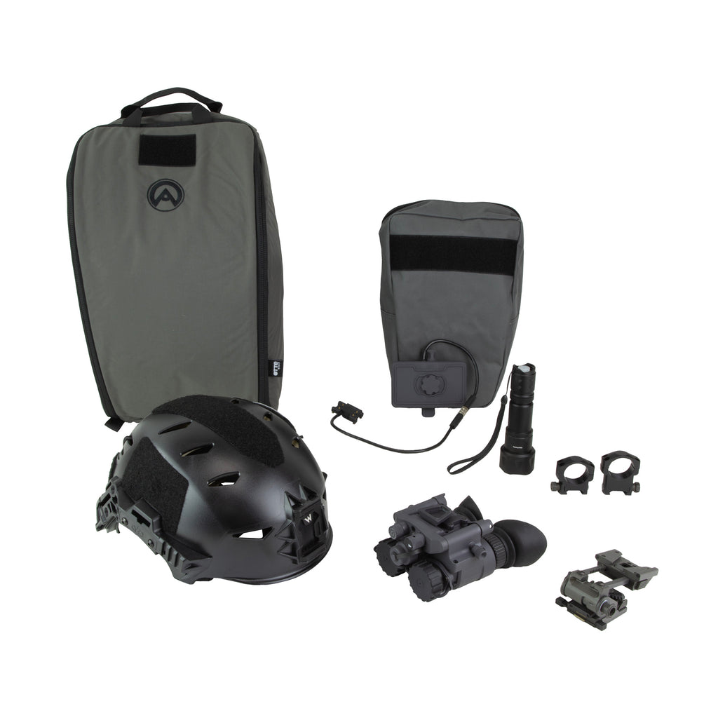 Armasight BNVD-51 Gen 3 Ultimate Night Vision Binocular with 1600+ FOM Ghost White Phosphor and IR Illuminator