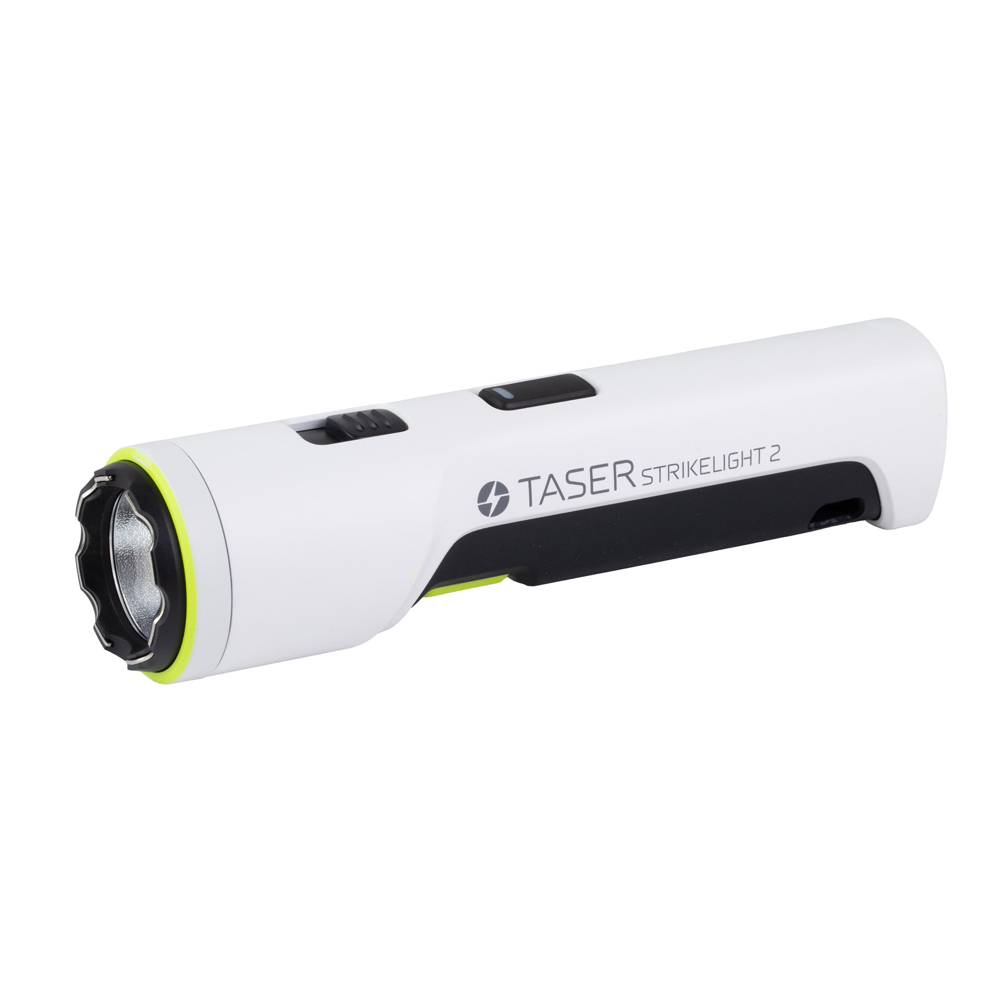 TASER Strikelight 2 Kit White – Compact Stun Gun with 3-Mode LED Flashlight and USB-C Rechargeable Power