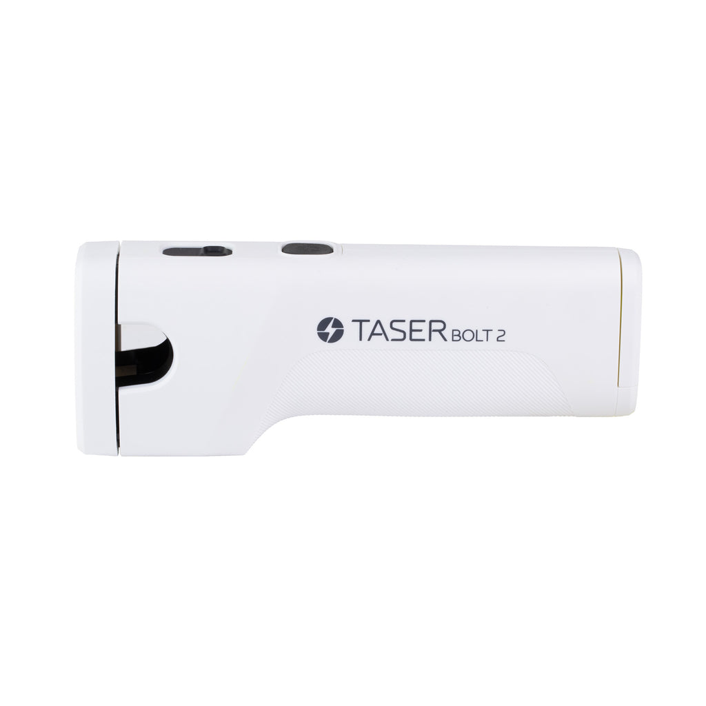 TASER Bolt 2 Personal Protection Device with Laser and LED - White