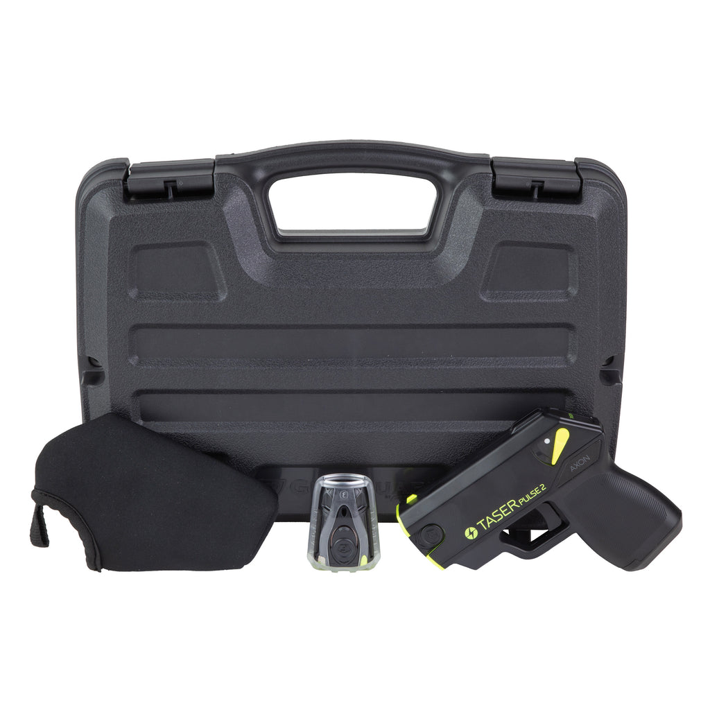 TASER Pulse 2 Taser Kit by TASER - Reliable Self-Defense Device in Black/Yellow