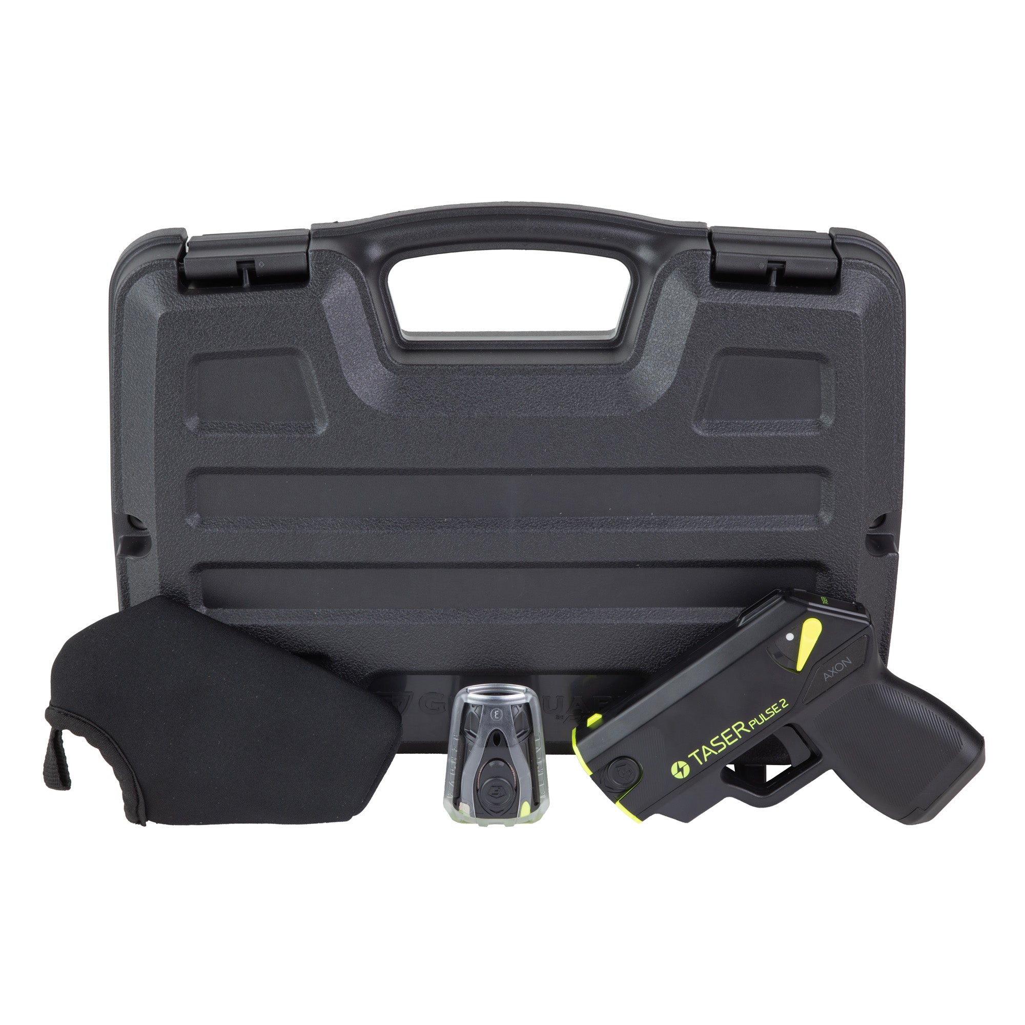 TASER Pulse 2 Taser Kit by TASER - Reliable Self-Defense Device in Black/Yellow